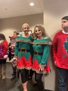Holiday sweater contest